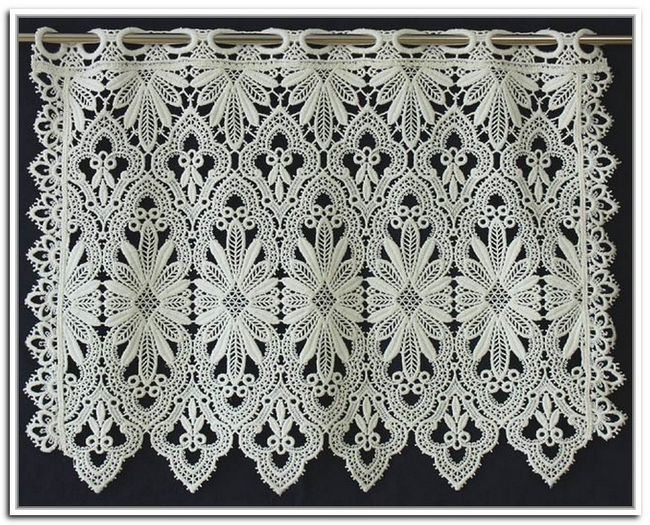 macrame curtains lace