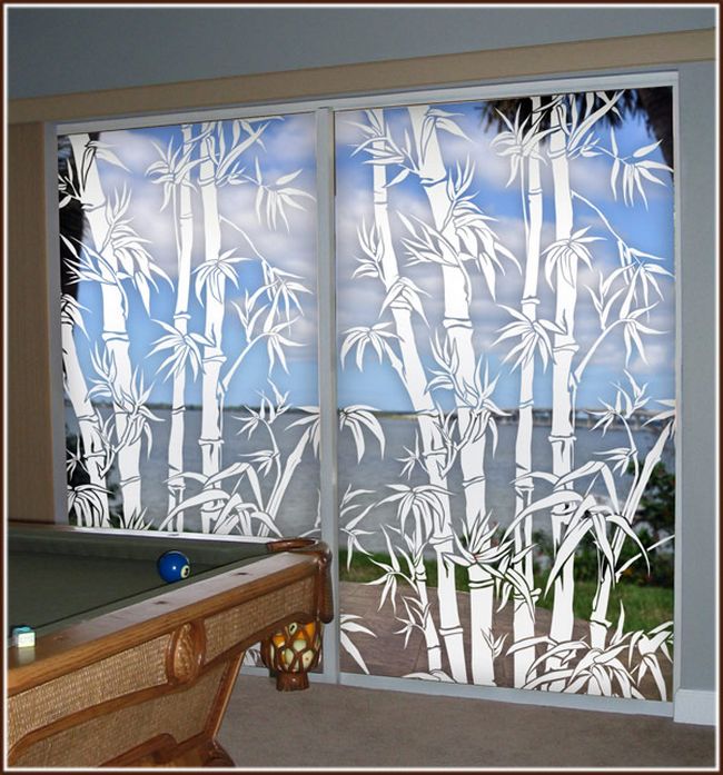 Bamboo-Decorative-Etched-Glass-Window-Film