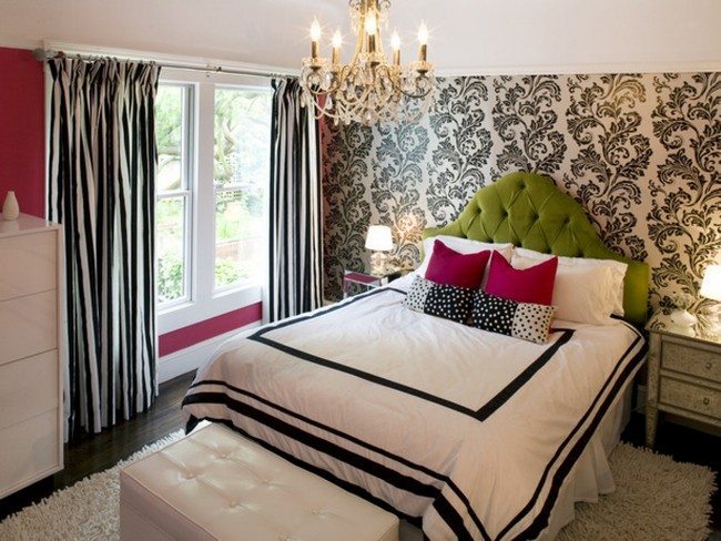 Stylishyly-decorated bedroom