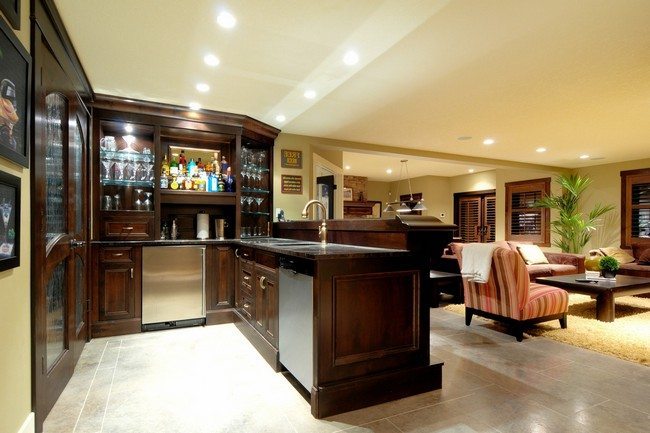 Cabinets with glass doors