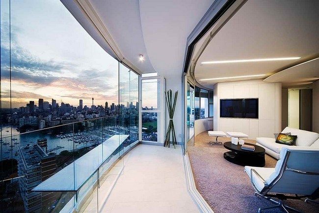 Apartment with gorgeous view of city