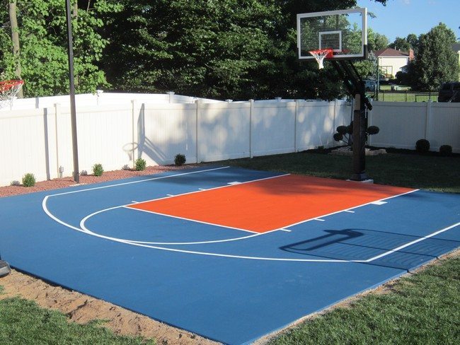 Small basketball court