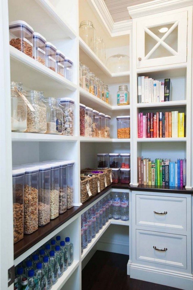 Well stocked pantry