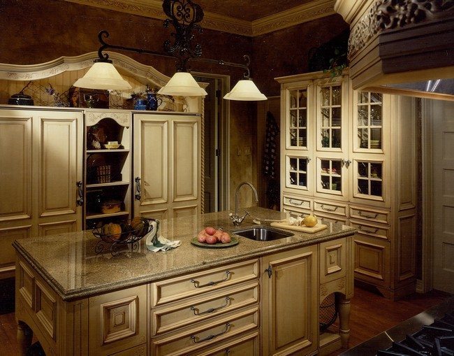 Neutral-colored kitchen