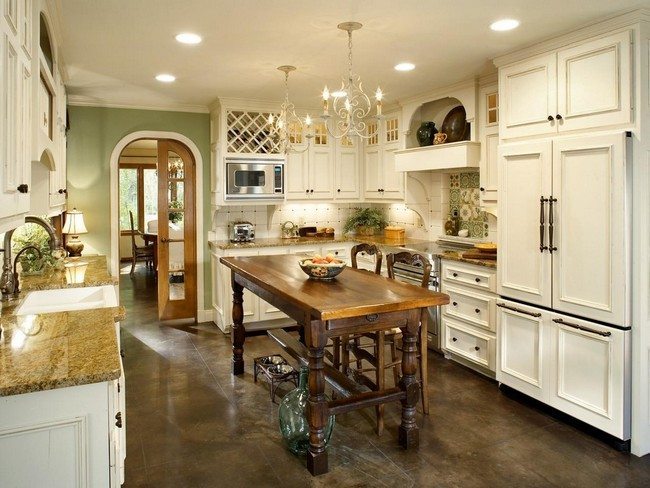 French Country Kitchen Makeover Bonnie Pressley Hgtv For Modern French Country Kitchen Plan