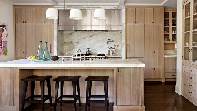 natural-wood-cupboards-french-country-kitchen