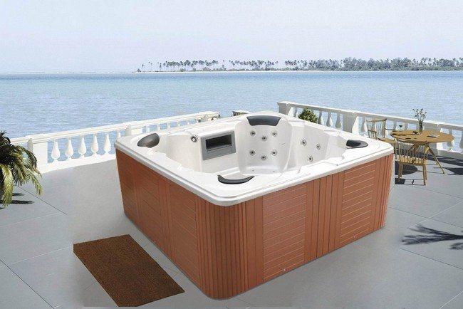 jacuzzi  on the roof