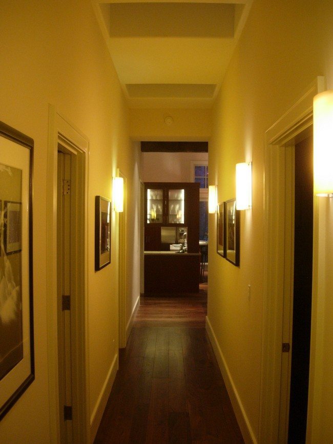 Narrow hallway
