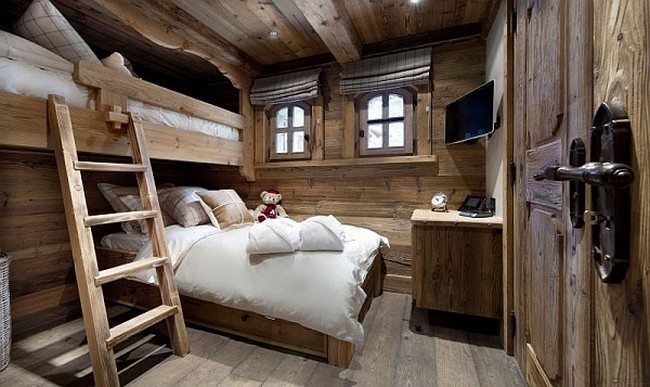 Chalet in Courchevel with bunk beds