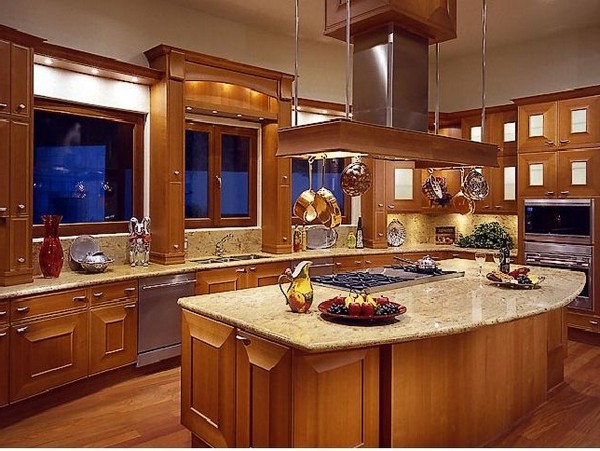 Shiny stainless steel appliances and utensils