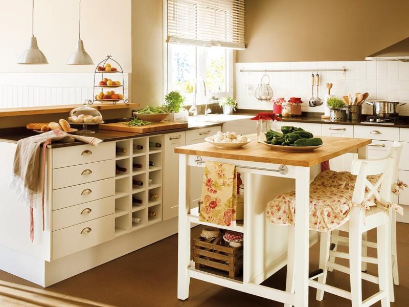 Design And Layout Of A Square Kitchen