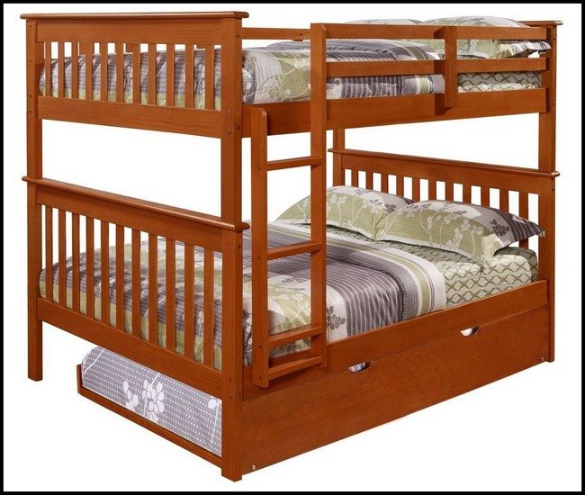 A Bedroom With Adult Bunk Bed - Decor Around The World
