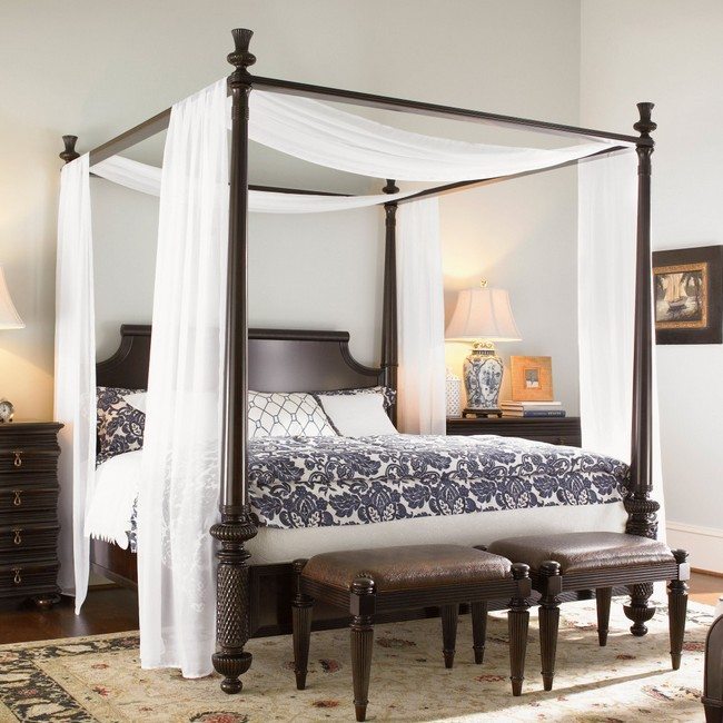 Transforming your Bedroom  Using Luxury  Canopy  Beds  Decor 