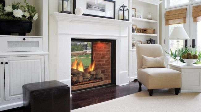 Double Sided Fireplace Decor, Double Sided Fireplace Ideas