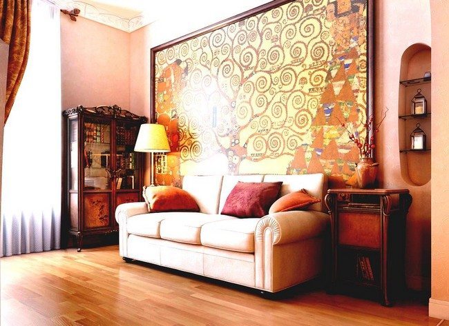 african living room art